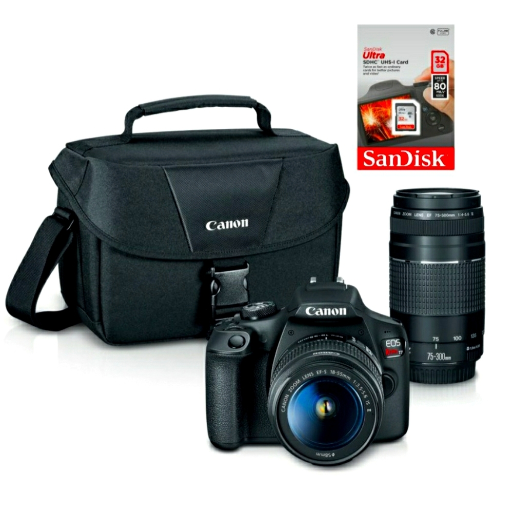 Canon rebel T7 24MP DLSR WIFI CAMERA